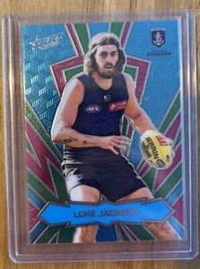 2025 AFL Select Footy Stars Luke Jackson Luminous Neon Kmart #LKN28 Fremantle - Picture 1 of 1