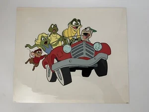 Saturday Supercade Frogger 1983 Animation Model Cel RUBY-SPEARS Vintage RARE - Picture 1 of 2