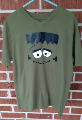 Wonder Nation Frankenstein Halloween shirt boys size 8 - Image 1 of 3