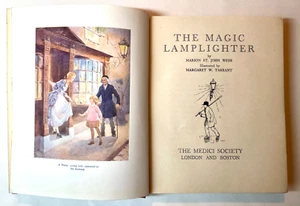 THE MAGIC LAMPLIGHTER~ 1926 LONDON FANTASY MARGARET TARRANT ILLUS~MEDICI~ 1ST ED - Picture 1 of 10