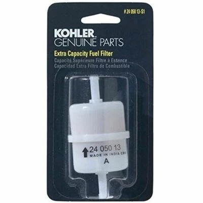 KOHLER ENGINES KOHLER 24 050 13-S1 Engine Fuel Filter 15 Micron With 1/4-Inch Inside Diameter