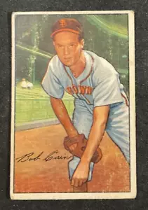 1952 Bowman Bob Cain #19 Vg St Louis Browns - Picture 1 of 2