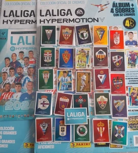 LA LIGA HYPERMOTION 2024-25 COLECCION COMPLETA 527 STICKERS + ALBUM BASICO - Zdjęcie 1 z 11