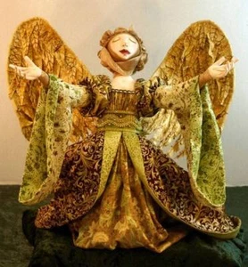 Cloth Art Doll Pattern "Paisley Praise" by Judy Skeel - Picture 1 of 3