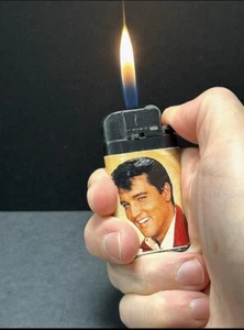 Vintage Elvis Presley Lighter Working - Picture 1 of 9