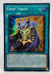 Yu-Gi-Oh! TCG Grief Tablet MZTM-EN032 Super Rare NM/M - Picture 1 of 1