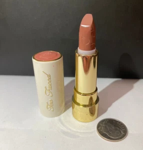 Too Faced SEX ON THE PEACH Moisture Matte Lipstick *MINI TRAVEL SIZE* 1g .03 oz - Picture 1 of 2