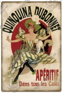 Plaque publicitaire en tôle " Quinquina Dubonnet " 30 x 20 cm - Picture 1 of 1