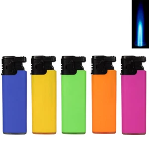 Turbo Feuerzeug Soft Touch Gehäuse windfest Sturmfeuerzeug Jet Flame Schutzkappe - Bild 1 von 3