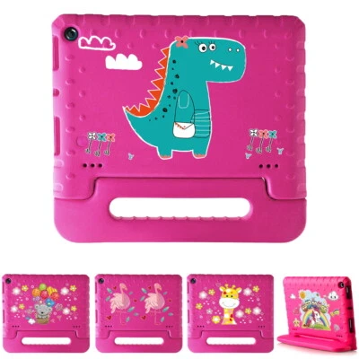 For Amazon HD 8/8 Plus/12th 2024 -ShockProof Kid EVA Handle Stand Cover Case+Pen - Image 1 of 4