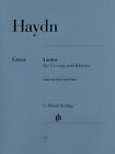 Haydn Songs for Voice & Piano Henle Urtext Classical Sheet Music Lyrics Book