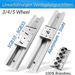 Guide lineari a due assi incorporate guida scorrevole SGB10 - SGB35 3/4/5 Wheel - Foto 1 di 66