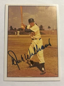 DICK WILLIAMS 1979 TCMA Auto Autographed Baseball Card DODGERS - Picture 1 of 2