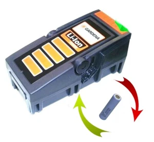 Akkureparatur Zellentausch für Original Gardena Akku 36 V mit 3.0 Ah - Bild 1 von 3