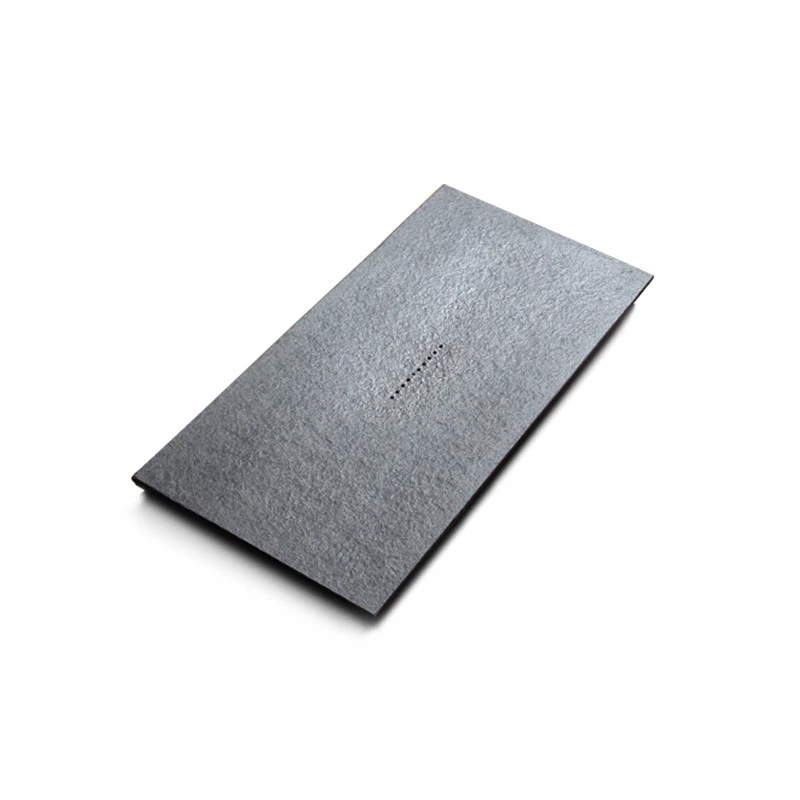 Stone Tea Tray Multi-size Tea Table China Black Stone Serving Tray Nature Stone - Image 1 of 4