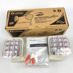 Lithonia Lighting Emergency Lighting Unit w/ Battery EU2 LED M12 Open Box - Picture 1 of 20