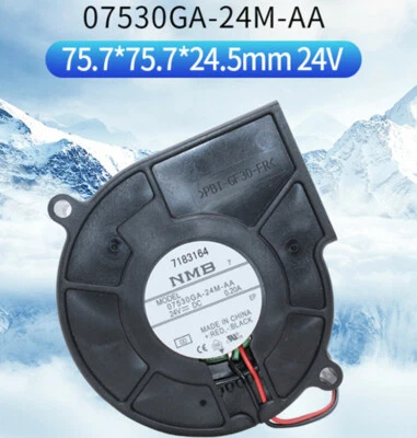 NMB 07530GA-24M-AA 7530 24V 0.2A 7Cm High Air Volume Turbo Blower Fan - Image 1 of 4
