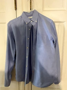 Crewcuts Boys Size 16 Chambray Button-down Shirt Long Sleeve 100% Cotton - Picture 1 of 2