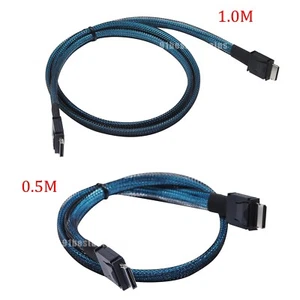 Cable activo de datos OcuLink PCIe 4.0 PCI-E SFF-8611 4i a SFF-8611 4i para eGPU SSD - Imagen 1 de 15