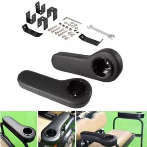 Golf Cart Armrest for EZGO Club Car Yamaha Just only Fit 1.0" Square Tube Frame - Picture 1 of 8