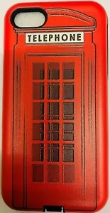 NEW PRINTS CASE COVER APPLE IPHONE 7 /8 GREAT BRITAIN BRITISH AISLES - Picture 1 of 6