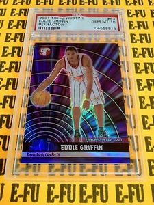 2001 Topps Pristine RC Refractor #ed 154/250 EDDIE GRIFFIN PSA 10 Super Low Pop! - Picture 1 of 1