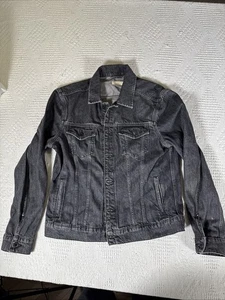 Chaqueta vaquera negra AllSaints talla pequeña  - Imagen 1 de 21