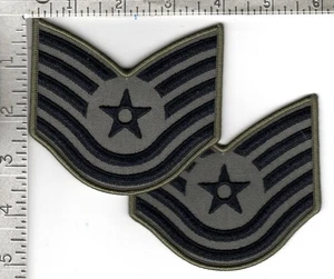 USAF Patch (um 2011-2021) - 1 Paar Stoff ABU Technical Sergeant Chevrons - Bild 1 von 1