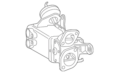 Refrigerador original Volkswagen 059-131-512-AR Foto 1 de 2