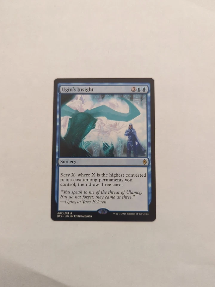 Ugin's Insight Battle for Zendikar Regular NM MTG - Image 1 of 1