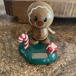 Solar Powered Gingerbread Man - Picture 1 of 3