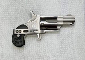 NAA 22LR PEW PEW grips With Metal Pocket Clip North American Arms .22LR SA14B 22 - Picture 1 of 4