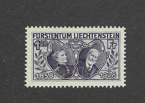 JWSTAMPS Liechtenstein #86 VF MLH. No Faults - Picture 1 of 2