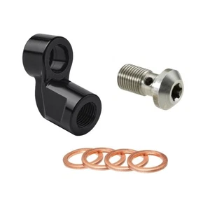 3 cm Verlängerung für Bremsleitung universal schräg für Motorrad - Picture 1 of 7