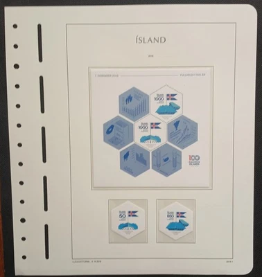 Набор 2018 Исландия год на страницах Lighthouse/Leuchtturm без петель - Изображение 1 из 4