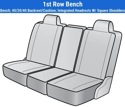 Fundas de asiento NeoSupreme para Ford F-350 Super Duty 2008-2010 Foto 1 de 3