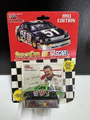 Tarjeta NASCAR Racing Champions Dale Jarrett #18 Car Diecast 1993 1:64 NUEVA Foto 1 de 2