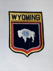 Vintage Wyoming State Patch - Picture 1 of 3