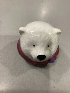 Vintage Pfaltzgraff Perennials Snow Bear Teapot LID ONLY  For One  NEW  MINT - Picture 1 of 4