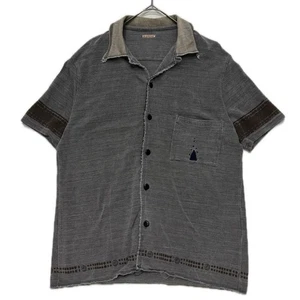 kapital KOUNTRY Vintage Boro Open Collar Shirt Deer Pattern - Picture 1 of 10