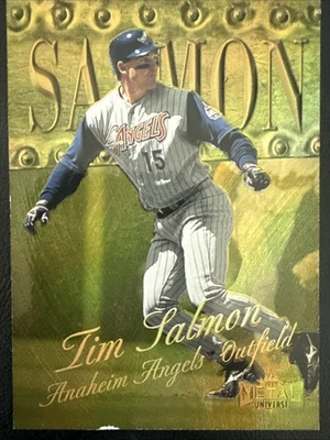 1999 Skybox Metal Universe Tim Salmon Precious Metal Gems /50 Anaheim Angels PMG - Image 1 of 4