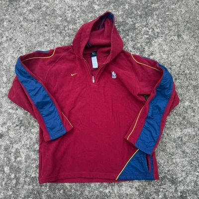 Nike NBA Youth Pullover Hoodie - Maroon, Blue - Size 16-18 - Image 1 of 4