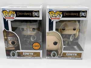 Funko POP Movies Lord of The Rings Eowyn #1743 CHASE & Common Set of 2 New - Picture 1 of 3