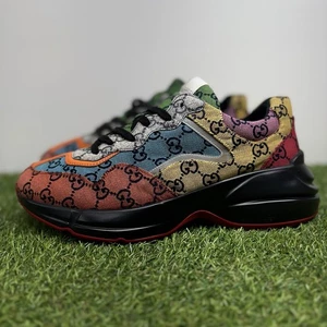 Size 10.5 G (11 US) - Gucci Rhyton GG Monogram ' Multicolor ' | GREAT CONDITION! - Picture 1 of 16