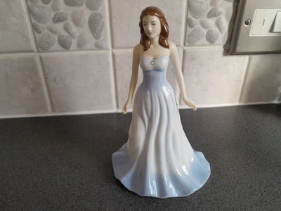 Royal Doulton - The Gemstone Collection - April Diamond figurine - immaculate - Image 1 of 4