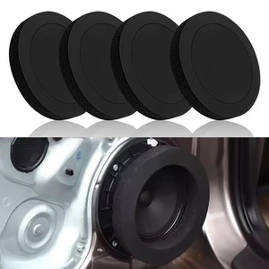 Hirificing 4PCS 6.5 Inch Speaker Foam Rings, Self-Adhesive Door Baffle Enhanc... - Picture 1 of 6