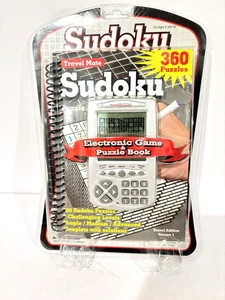 Sudoku Pocket Electronic Game Puzzle Travel Edition 360 Puzzles  New In Package - Picture 1 of 6