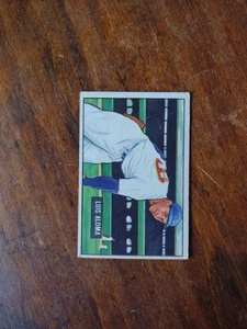 Bowman 1951 - #231 Luis Aloma Medias Blancas de Chicago sin pliegues K. - Imagen 1 de 2