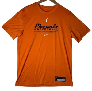 Nike Tee Dri-Fit WNBA Phoenix Mercury Short Sleeve Shirt Orange Men's Medium - Picture 1 of 10