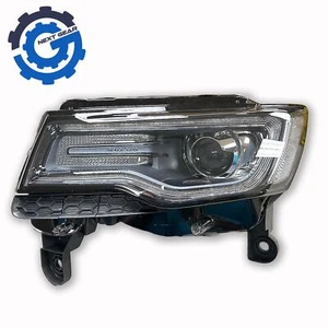 NEW OEM MOPAR LEFT EURO XENON Head Light 2014 15 JEEP GRAND CHEROKEE 68236121AC - Picture 1 of 4